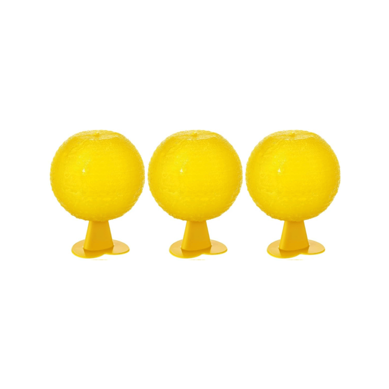Yellow sticky insect ball