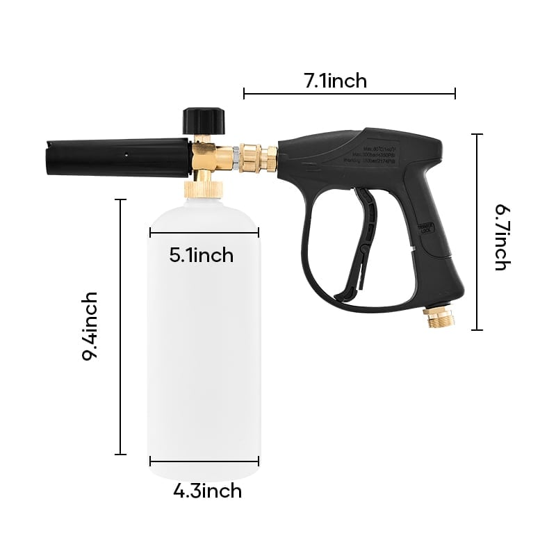 Sakerplus Foam Cannon Dual Connector Accessory