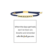 Load image into Gallery viewer, Braided Adjustable Inspire Bracelet
