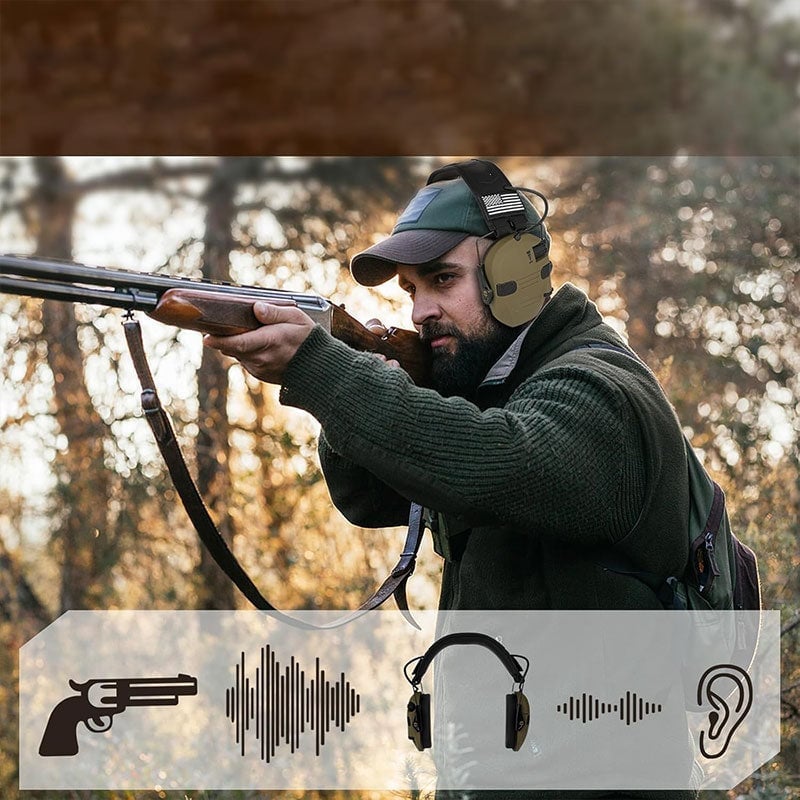 Aless™ Professional Tactical Shooting Noise-Reduction Earmuffs