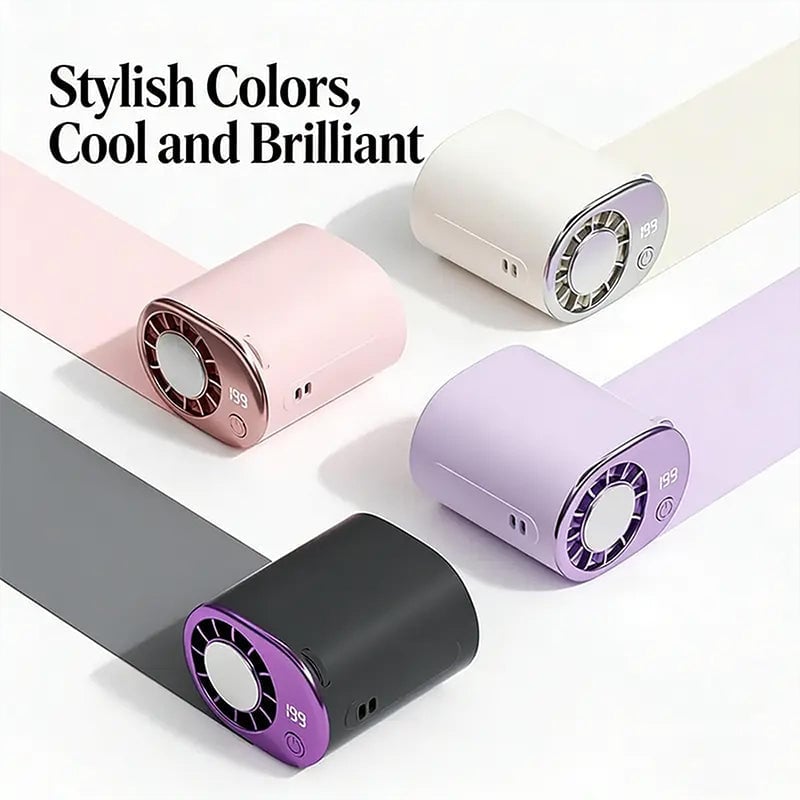 Sakerplus® 360° Rotating Semi-Cooling Clip Fan