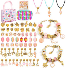 Load image into Gallery viewer, Girls Charm Bracelet Making Kit