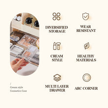 Load image into Gallery viewer, Desktop Makeup Organizer with Drawers