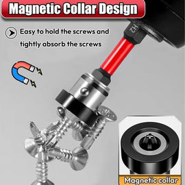 5pcs Drywall Bit Attachment with Depth Stop