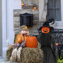 Load image into Gallery viewer, Light-Up Halloween Witches &amp; Pumpkin Decor