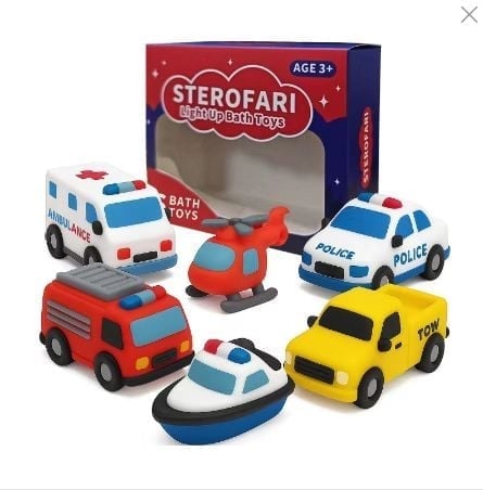 Bath Toys 6 Pack