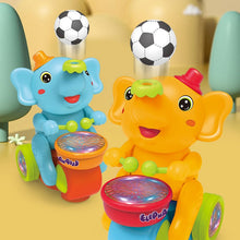 Load image into Gallery viewer, Interactive LED Elephant Toy for Toddlers &amp; Kids with Realistic Sounds