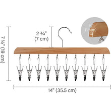 Load image into Gallery viewer, Wooden Hat Hanger Closet Organizer