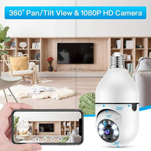 Load image into Gallery viewer, Wireless Wifi Light Bulb Camera Security Camera