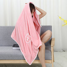 Load image into Gallery viewer, Women's Coral Fleece Bathrobe