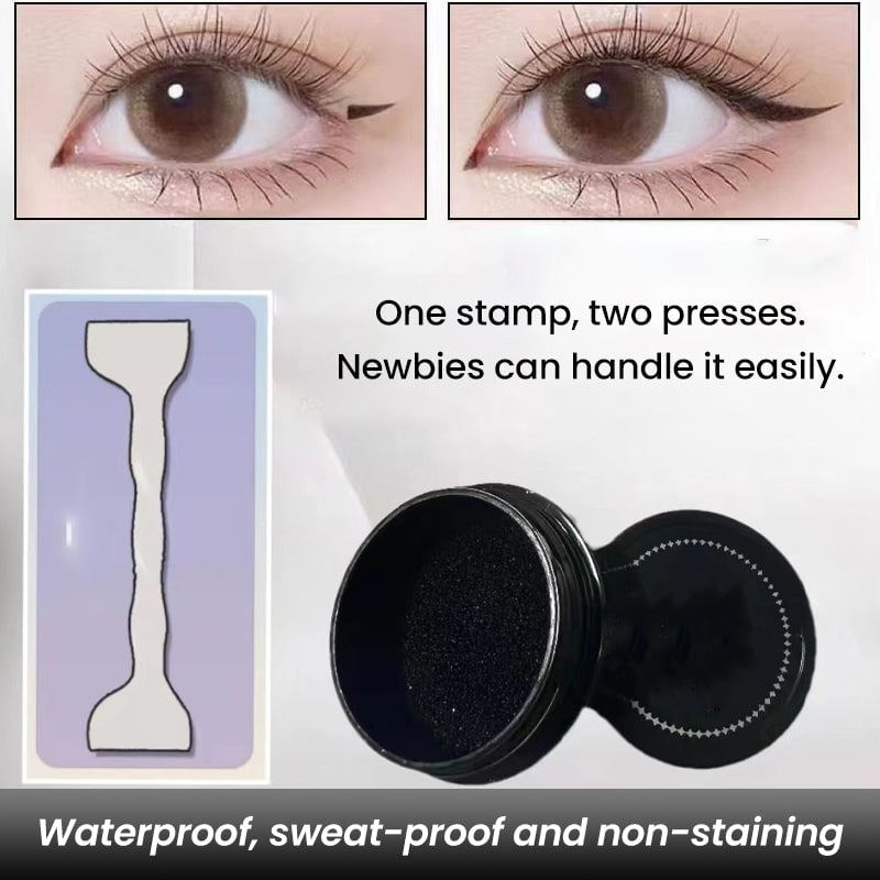 Eyeliner Stamp Set with Silicone Stick