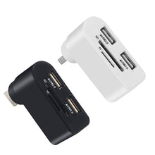 Load image into Gallery viewer, 4-in-1 Rotating USB Hub
