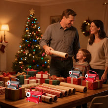 Load image into Gallery viewer, Sakerplus Wrapping Paper Cutter And Dispenser Set