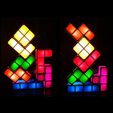 Load image into Gallery viewer, Tetris Stackable LED Night Light(7 pieces/SET)