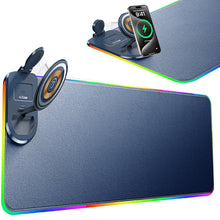 Load image into Gallery viewer, Sakerplus Wireless RGB Charging Mouse Pad