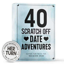 Date Night Ideas Scratch Card Game