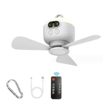 Load image into Gallery viewer, Portable Rechargeable Ceiling Fan