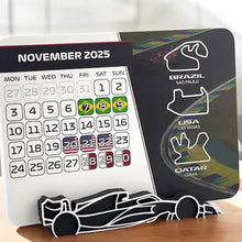 Load image into Gallery viewer, 2025 Racing Calendar (Formula 1 Edition)