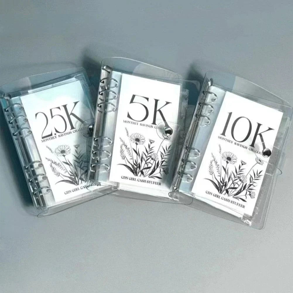 【Extra 50% OFF】12-Month Envelopes Money Saving Challenge Binder