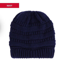 Load image into Gallery viewer, Soft Knit Ponytail Cap