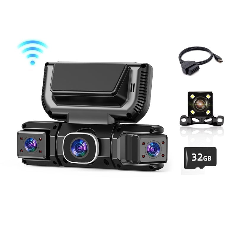 Aless™  3.0-inch Quad-Recording Dashcam