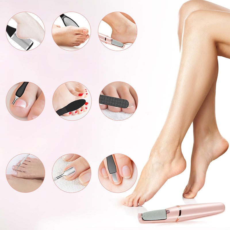 Dual Head Electric Feet Callus Remover