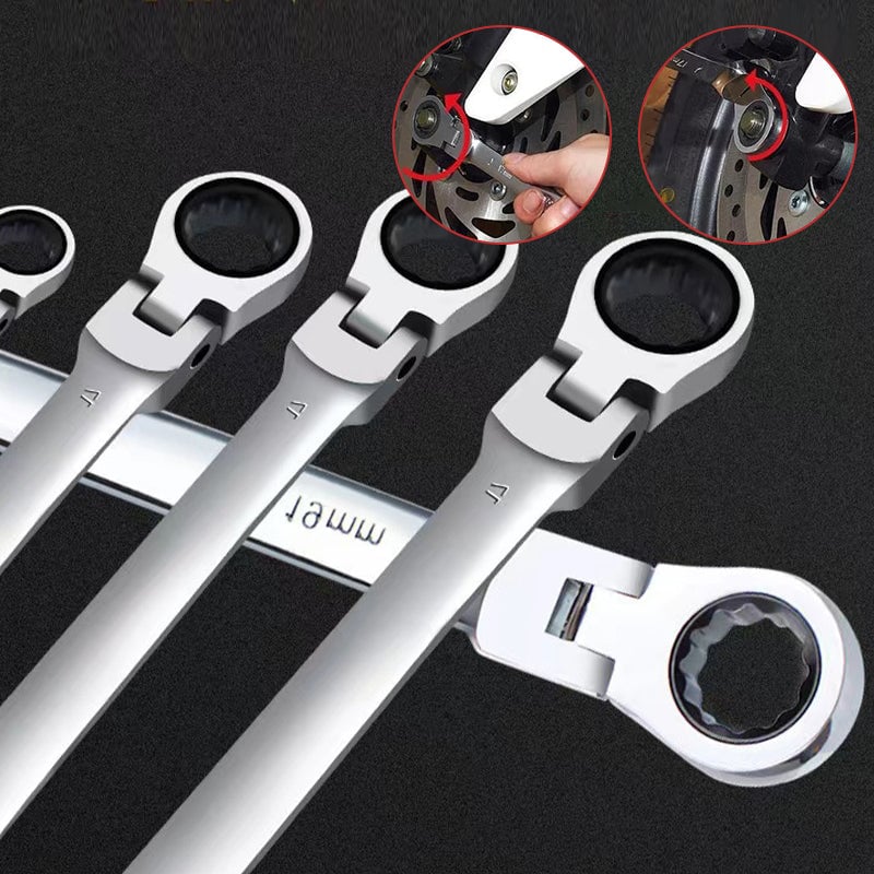 Adjustable Ratchet Wrench Set