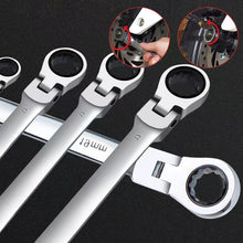 Load image into Gallery viewer, Adjustable Ratchet Wrench Set