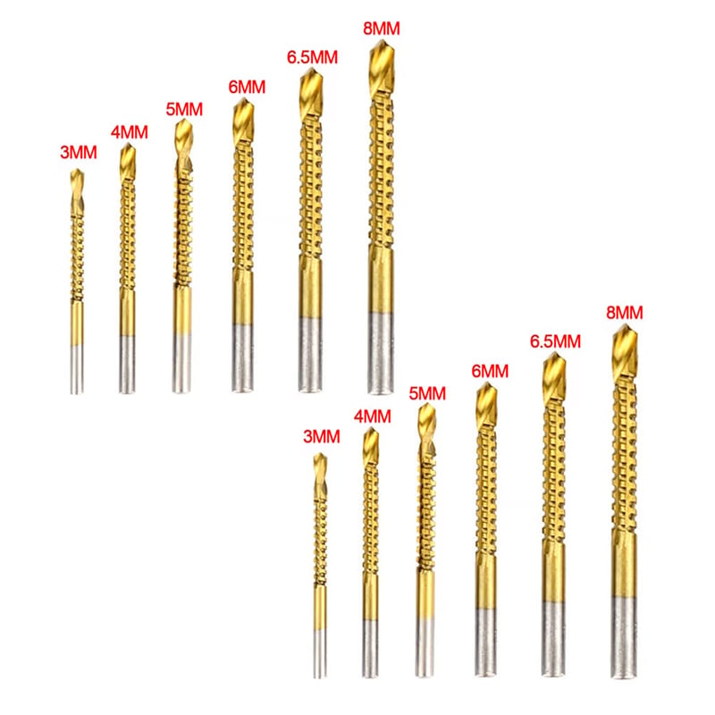 Twist Drill Bit Set Power Tool Accessories(6 Pcs )