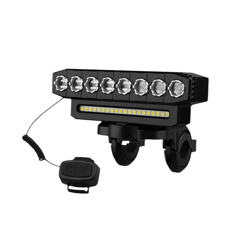 Multi-Source LED Bicycle Headlight