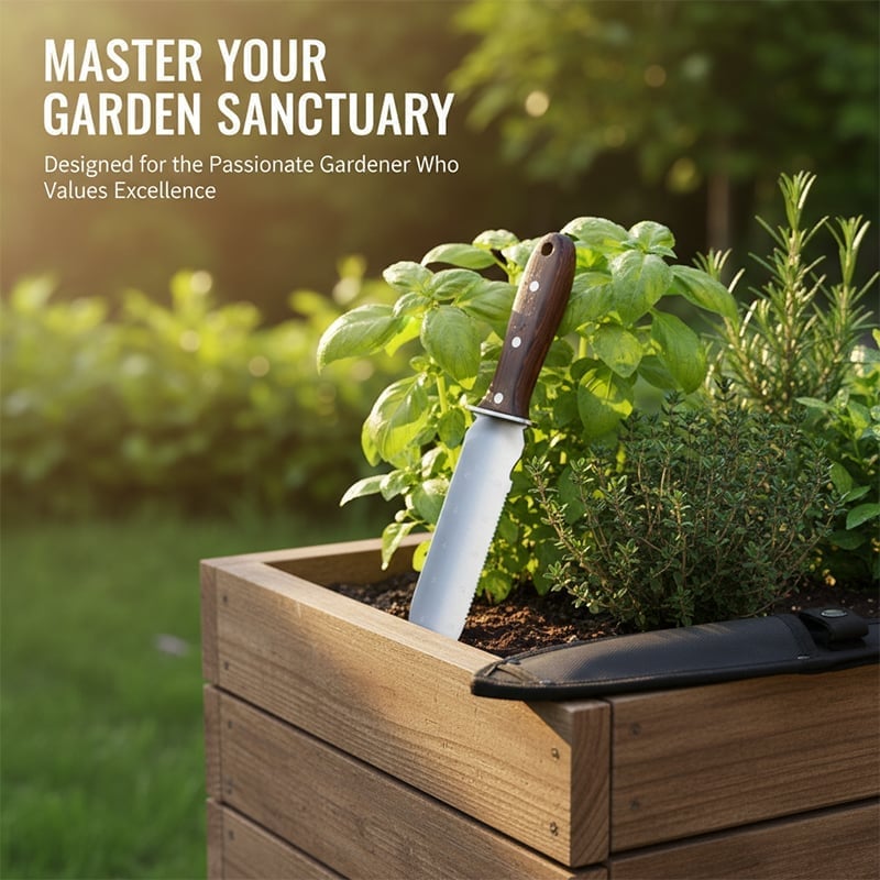 Hori Hori Soil Knife for Gardening