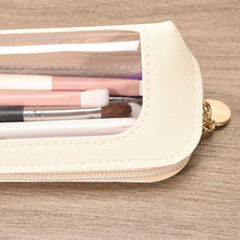 Load image into Gallery viewer, Portable Transparent Window Storage Bag (Yellow + Pink + Off White)