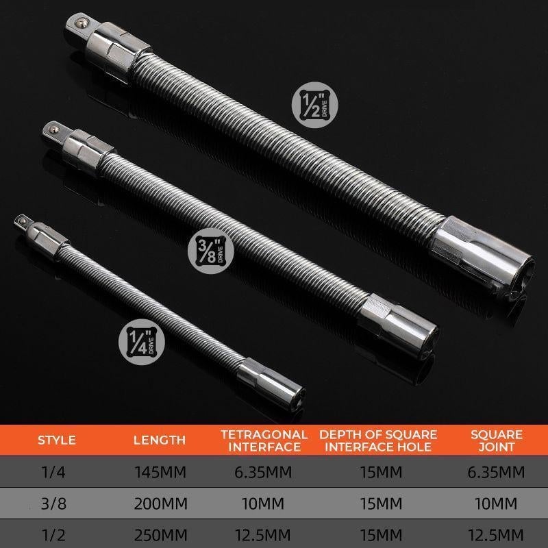 Aless™ Electric Wrench Socket Universal Extension Rrod