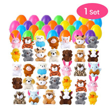 Load image into Gallery viewer, Plush Animal Toy-Filled Easter Eggs(28pcs/1 Set)