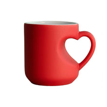 Load image into Gallery viewer, Heart-shaped Color-changing Ceramic Mug