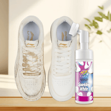 Load image into Gallery viewer, No-Wipe Foam White Shoe Cleaner