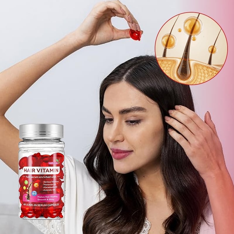 Glow Capsules Leave-In Hair Treatment