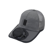 Load image into Gallery viewer, Sakerplus Solar Powered Cooling Fan Cap