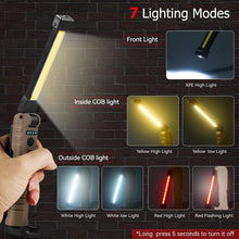 Load image into Gallery viewer, COB high-intensity flashlight
