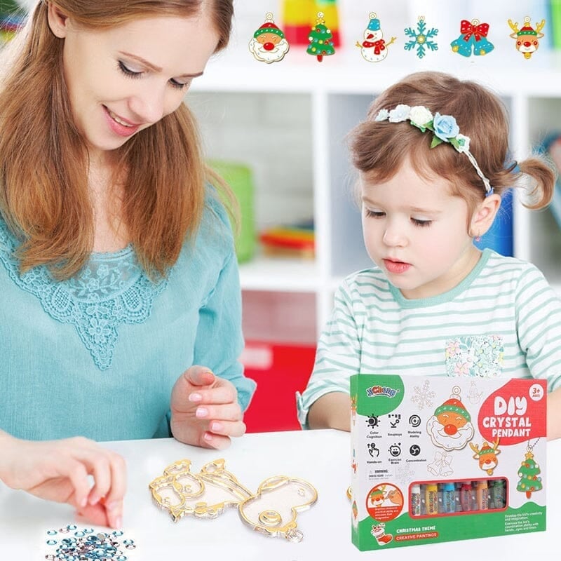 Sakerplus DIY Crystal Paint Arts and Crafts Set