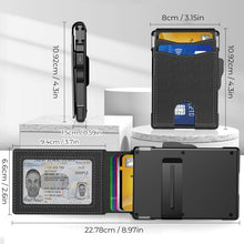 Load image into Gallery viewer, Men's Business Style Pu Leather Card Slots for AirTag