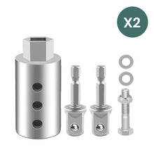 Load image into Gallery viewer, Stainless Steel Trailer Jack Electric Drill Adapter