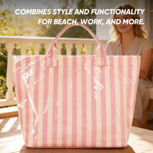 Load image into Gallery viewer, Striped Tote Bag