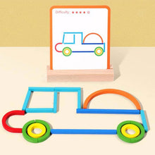 Load image into Gallery viewer, Wooden Educational Puzzle Toy