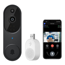 Load image into Gallery viewer, Wireless Smart Doorbell Camera – Outdoor Surveillance with HD Night Vision