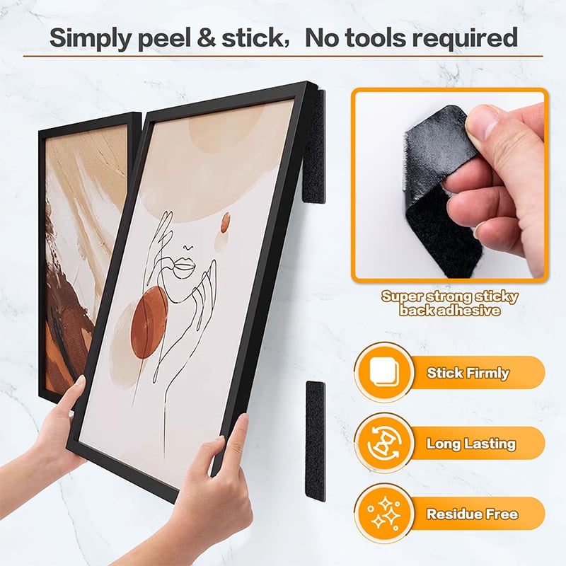 Heavy Duty Adhesive Hook and Loop Tape
