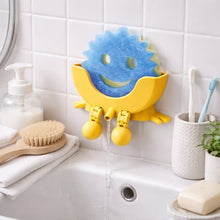 Load image into Gallery viewer, Cute Smiling Sponge Holder With Drainage