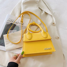 Load image into Gallery viewer, Solid Color Flap Square Bag
