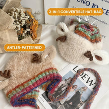 Load image into Gallery viewer, Cute Christmas Antler Beanie Hat