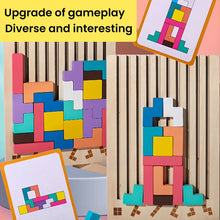 Load image into Gallery viewer, Wooden Stacking Puzzle Set